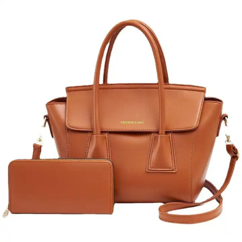 CARTERA DE CUERO - CON BILLETERA