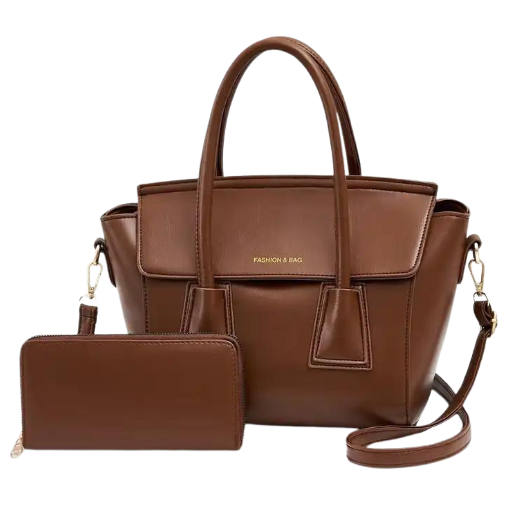 CARTERA DE CUERO - CON BILLETERA
