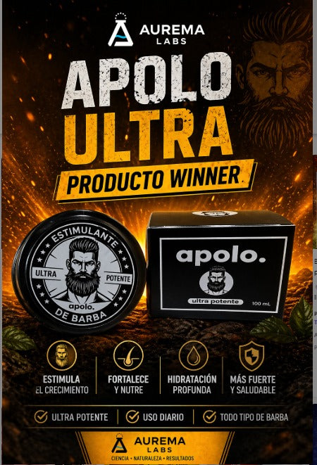 Apolo Ultra Estimulante De Barba
