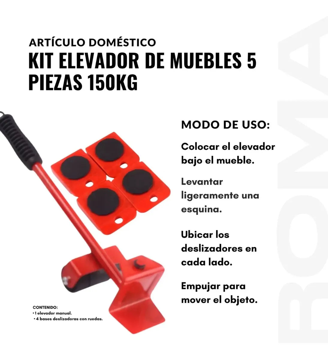 Elevador de Muebles