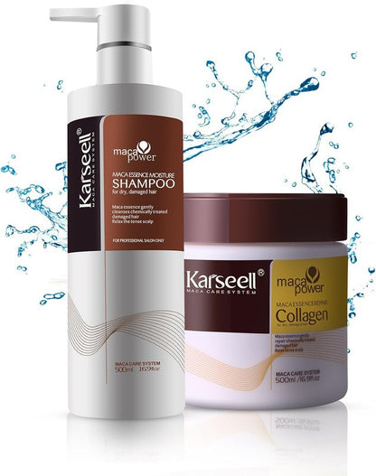 Shampoo con Colágeno para el Cabello Maca Power