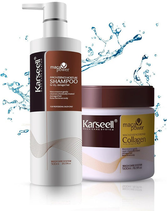 Shampoo con Colágeno para el Cabello Maca Power